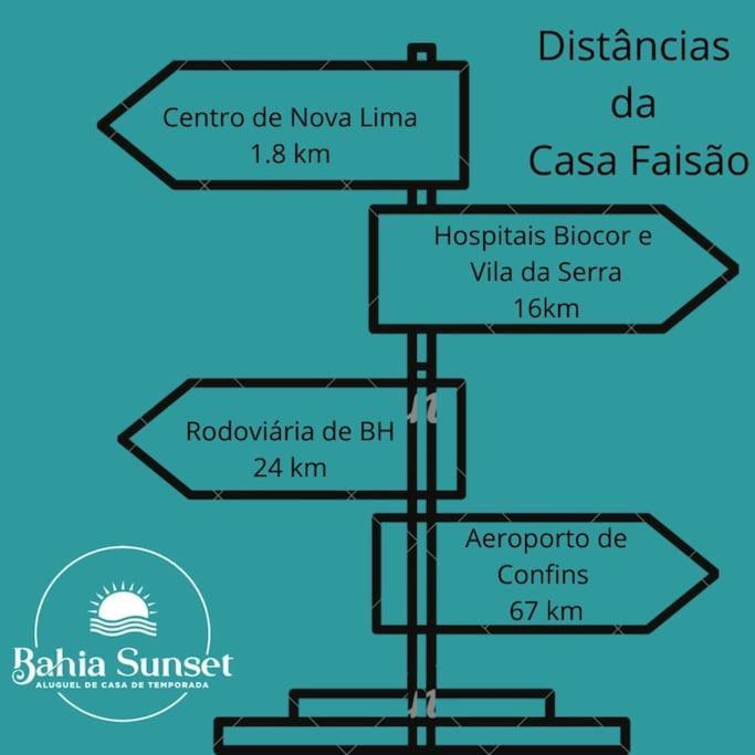 Casa Faisao Villa Nova Lima Luaran gambar